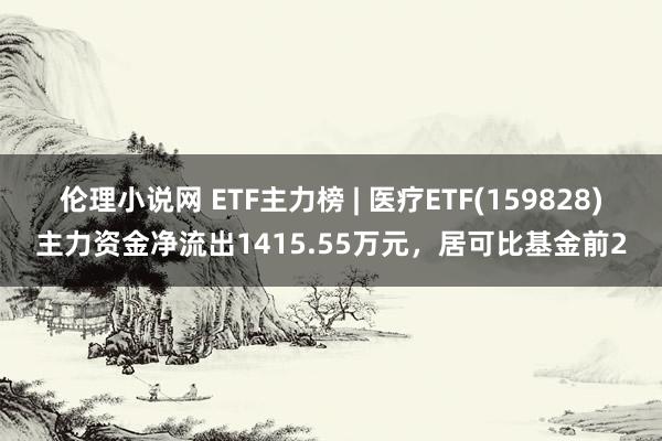 伦理小说网 ETF主力榜 | 医疗ETF(159828)主力资金净流出1415.55万元,居可比基金前2