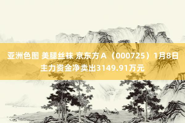 亚洲色图 美腿丝袜 京东方Ａ（000725）1月8日主力资金净卖出3149.91万元